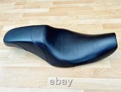 Harley Sportster Sidekick Double Dual Leather Seat Two-Up Saddle 04-20 52859-04B