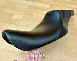 Harley Sportster Sidekick Double Dual Leather Seat Two-Up Saddle 04-21 52859-04B