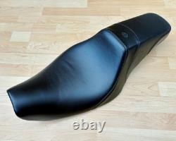 Harley Sportster Sidekick Double Dual Leather Seat Two-Up Saddle 04-21 52859-04B