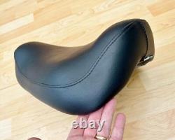 Harley Sportster Smooth Solo Riders Seat Single Bobber Saddle 83-03 XL 52129-92C