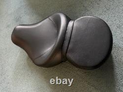 Harley Sportster Sundowner Solo Rider and Pillion Seat 2010-21 XL1200