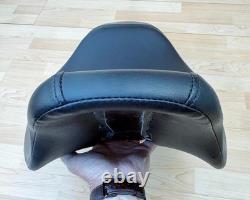 Harley Touring Badlander Dual Seat Saddle Street Road Glide 2008+ FL 52067-08A