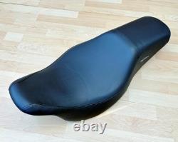 Harley Touring Badlander Dual Seat Saddle Street Road Glide 2008+ FL 52067-08A