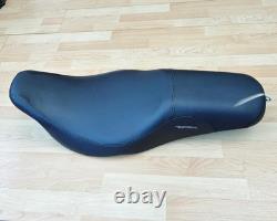 Harley Touring Badlander Dual Seat Saddle Street Road Glide 2008+ FL 52067-08A