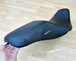 Harley Touring Badlander Dual Seat Saddle Street Road Glide 2008+ FL 52067-08A