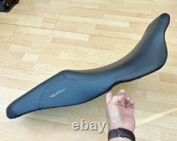 Harley Touring Badlander Dual Seat Saddle Street Road Glide 2008+ FL 52067-08A