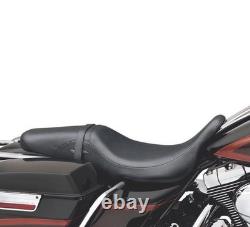 Harley Touring Badlander Dual Seat Saddle Street Road Glide 2008+ FL 52067-08A