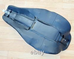 Harley Touring Leather Badlander Dual Seat Double Twin Saddle 2008+ FL 52000257