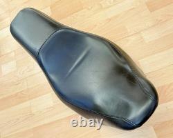 Harley Touring Leather Badlander Dual Seat Double Twin Saddle 2008+ FL 52000257