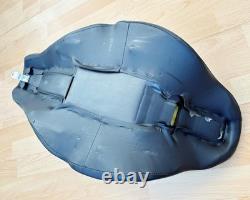 Harley Touring Leather Badlander Dual Seat Double Twin Saddle 2008+ FL 52000257