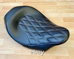 Harley Touring Low-Profile Solo Seat Single Saddle Road King Glide 09+ 52000057