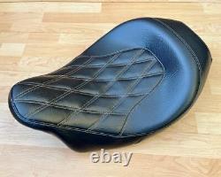 Harley Touring Low-Profile Solo Seat Single Saddle Road King Glide 09+ 52000057