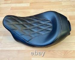 Harley Touring Low-Profile Solo Seat Single Saddle Road King Glide 09+ 52000057