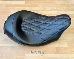 Harley Touring Low-Profile Solo Seat Single Saddle Road King Glide 09+ 52000057