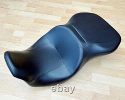 Harley Touring Reach Two-Up Dual Seat Double Twin Saddle Ultra 2014+ 52000173