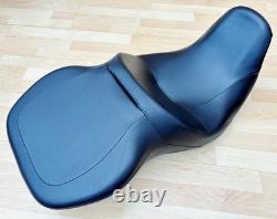Harley Touring Reach Two-Up Dual Seat Double Twin Saddle Ultra 2014+ 52000173