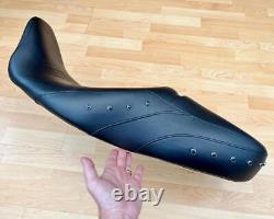 Harley Touring Road King Dual Seat OEM Studded 2-Up Saddle 2014+ FLHR 52000038