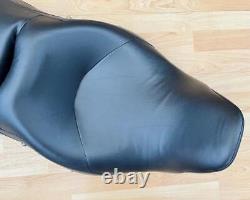 Harley Touring Road King Dual Seat OEM Studded 2-Up Saddle 2014+ FLHR 52000038
