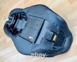 Harley Touring Road King Dual Seat OEM Studded 2-Up Saddle 2014+ FLHR 52000038