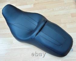 Harley Touring Street Glide Dual Seat Double Saddle Road 2008+ FLH FLT 52000142