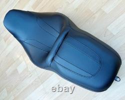 Harley Touring Street Glide Dual Seat Double Saddle Road 2008+ FLH FLT 52000142