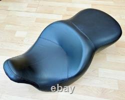 Harley Touring Sundowner Smooth Dual Seat Road Street Glide Saddle 08+ 52093-08A