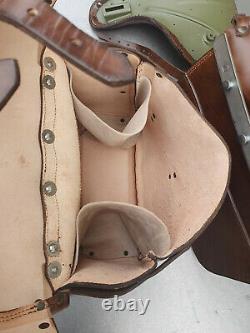 Harley WL WLA WLC Flathead Leather Military Saddlebags Seat Saddle Fender Flap