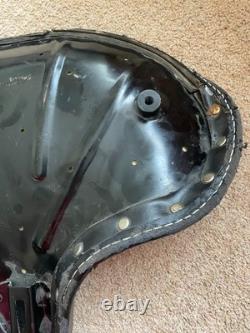 Harley WL WLA WLC WLD Flathead Black Solo Seat Saddle without Stamp 3181-41