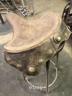 Harley davidson 1939 deluxe solo seat knucklehead panhead flathead bates