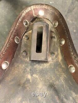 Harley davidson 1939 deluxe solo seat knucklehead panhead flathead bates