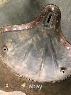 Harley davidson 1939 deluxe solo seat knucklehead panhead flathead bates