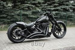 Harley-davidson Softail Solo Seat Rear Fender Fat Racer 08-17 Breakout, Rocker