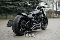 Harley-davidson Softail Solo Seat Rear Fender Fat Racer 08-17 Breakout, Rocker