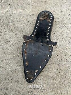 Harley-davidson chopper seat vintage chicago cycles