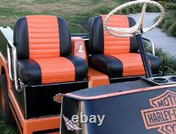 Harley davidson golf cart seat