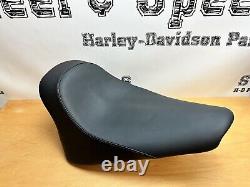 Heartland USA Rider / Solo Seat in Leather for Harley-Davidson Models HCS-0001