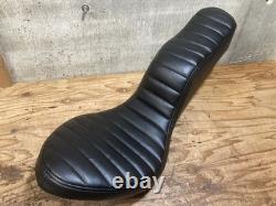 King Queen Seat Side Bk Tuck Roll Knuckle Head Pan Shovel Harley Davidson Triump