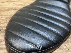 King Queen Seat Side Bk Tuck Roll Knuckle Head Pan Shovel Harley Davidson Triump