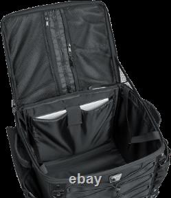 Kuryakyn 5285 Textile Black Momentum Vagabong Seat Rack Bag for Harley Davidson