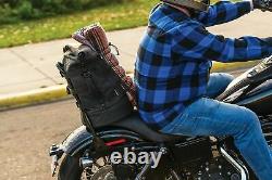Kuryakyn Momentum Freeloader Duffle Sissy Bar Passenger Seat Rear Bag Harley