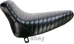 Le Pera Bare Bones Seat Pleated Black For Harley Davidson FLST 1340 1987-1990