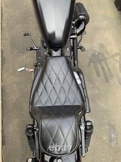 Le Pera Seat Sprocket Diamond For Harley Davidson 2004-2020 XL Sportster Models