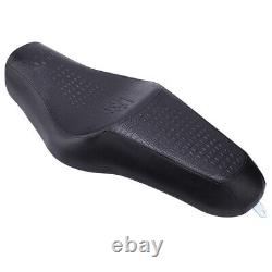 Motorcycle Leather Alligator Two-Up Seat For Harley Davidson Sportster 883 1200