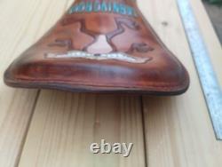 Motorcycle Saddle Hand Crafted Genuine Leather Harley Davidson Chopper custom