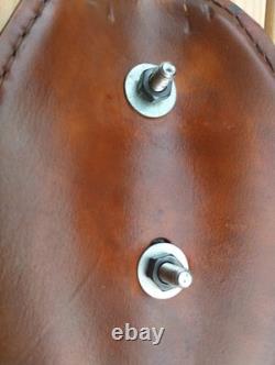 Motorcycle Saddle Hand Crafted Genuine Leather Harley Davidson Chopper custom