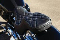 Mustang 2-up Daytripper Seat For Harley Davidson 2018-2023 Softail (75726)