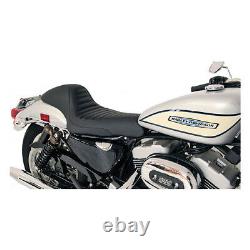 Mustang Cafe Solo Seat for Harley-Davidson Sportster 04-20