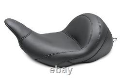 Mustang Lowdown Touring Solo Seat For Harley-Davidson Touring Models 76078