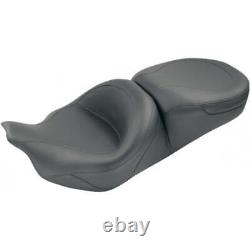 Mustang One-Piece 2-Up Ultra Touring Seat for Harley-Davidson Touring Models