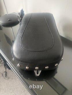 Mustang Pillion Pad/Passenger Seat for Harley Davidson Softail